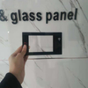 OEM factory silk screen print tempered glass plate cover
