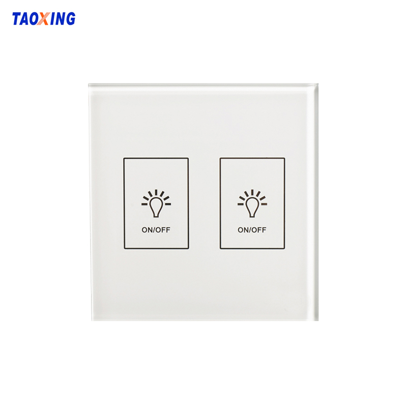 Scratch Resistant Touch Switch Tempered Glass Switch Panel